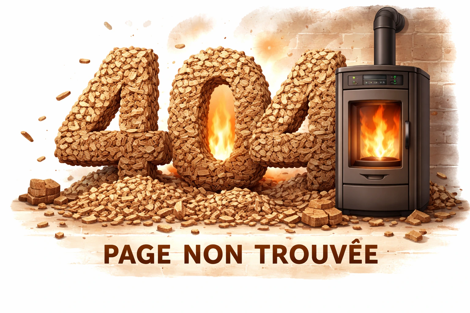 Erreur 404 bois moderne 